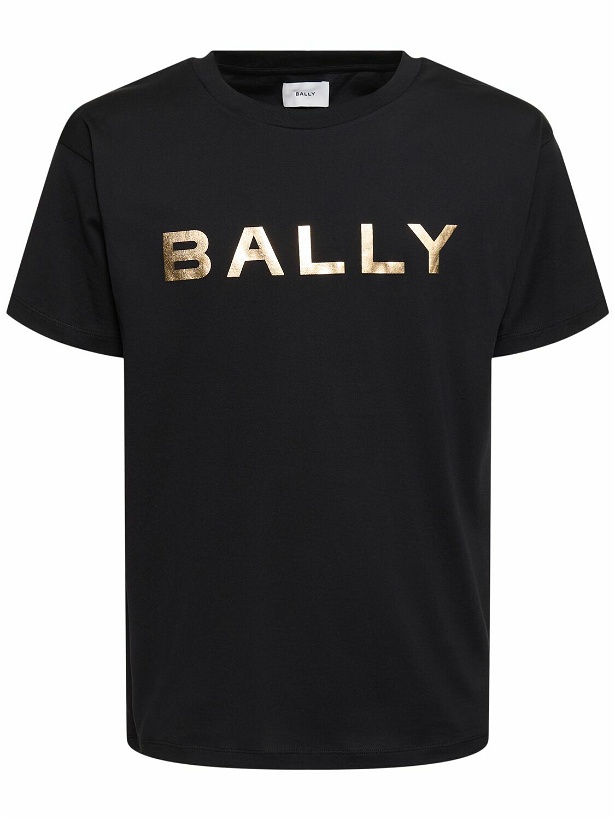 Photo: BALLY - Logo Cotton Jersey T-shirt