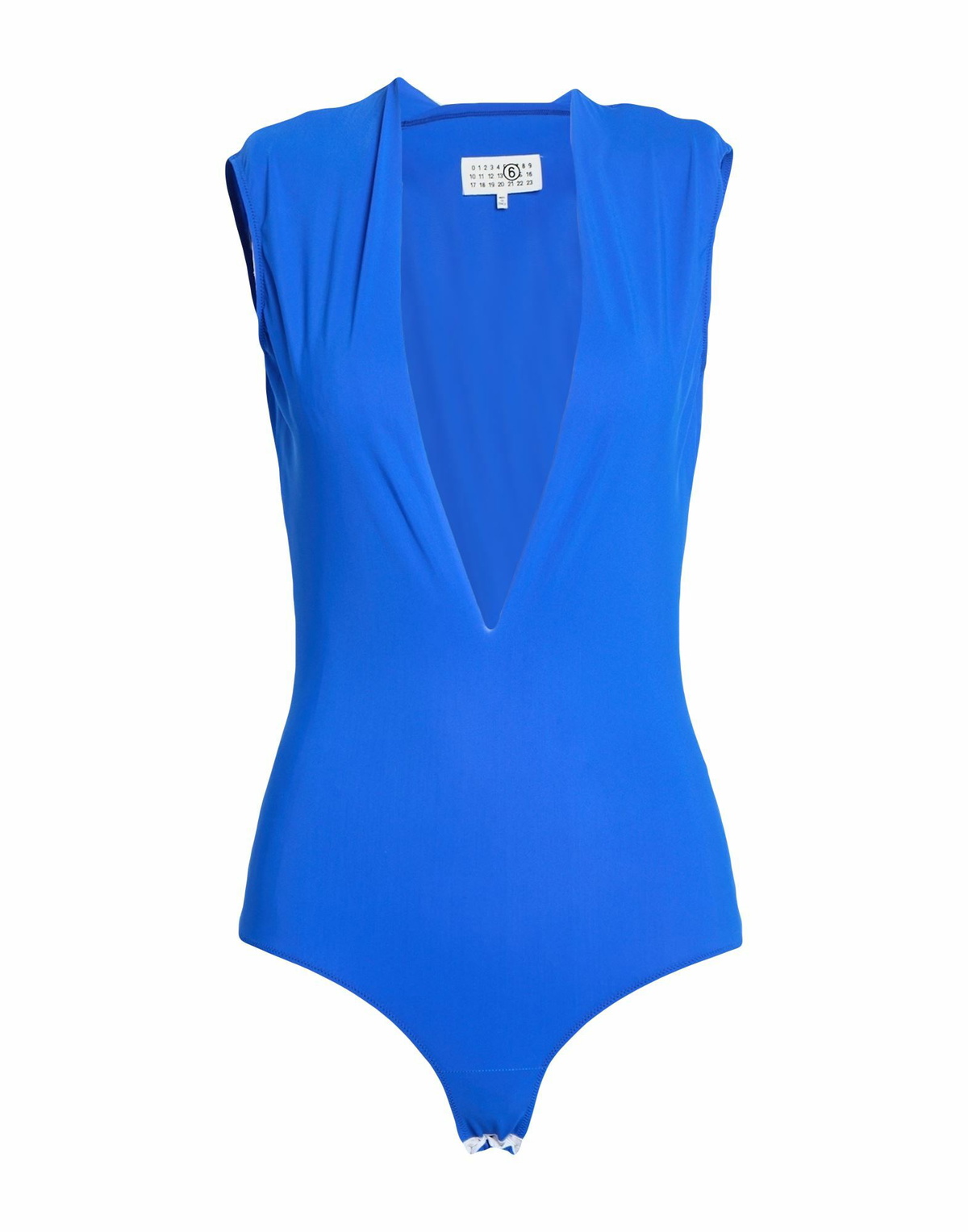 Maison Margiela Womens Bodysuit Bright in Blue