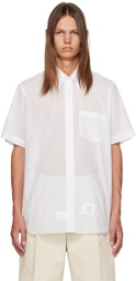 Thom Browne White Button Shirt