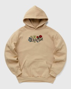 Butter Goods Floral Embroidered Pullover Hood Beige - Mens - Hoodies