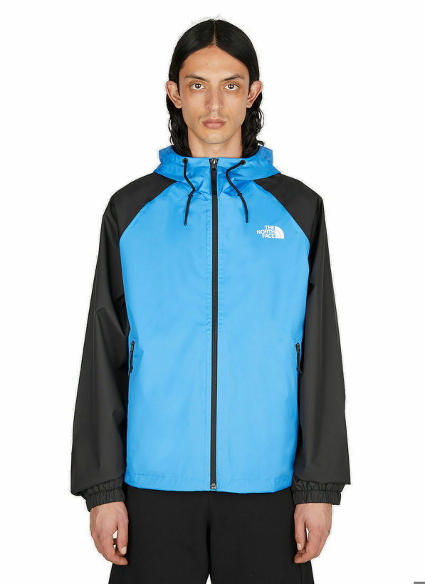 Photo: The North Face - Hooded Rain Jacket in Blue