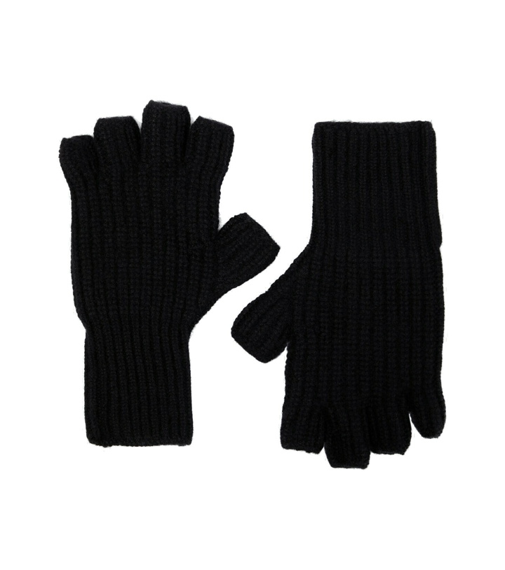 Photo: Amiri - Fingerless cashmere gloves