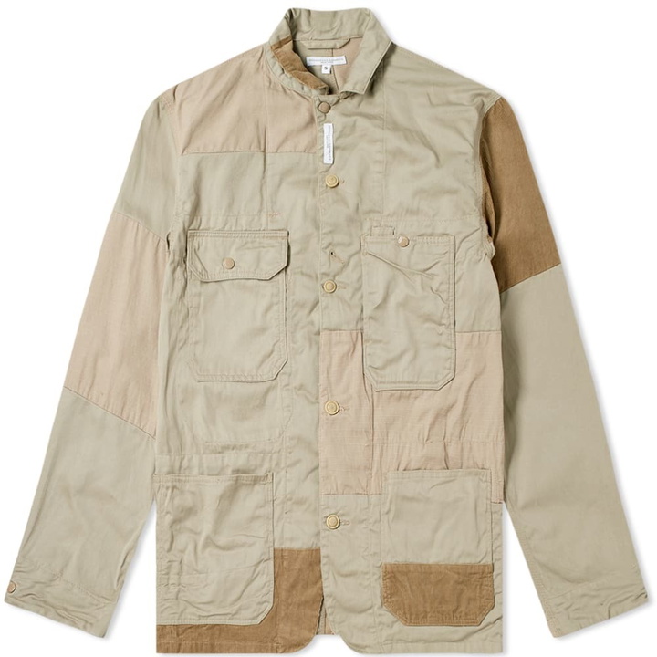 Photo: Engineered Garments Logger Flat Twill Jacket Khaki