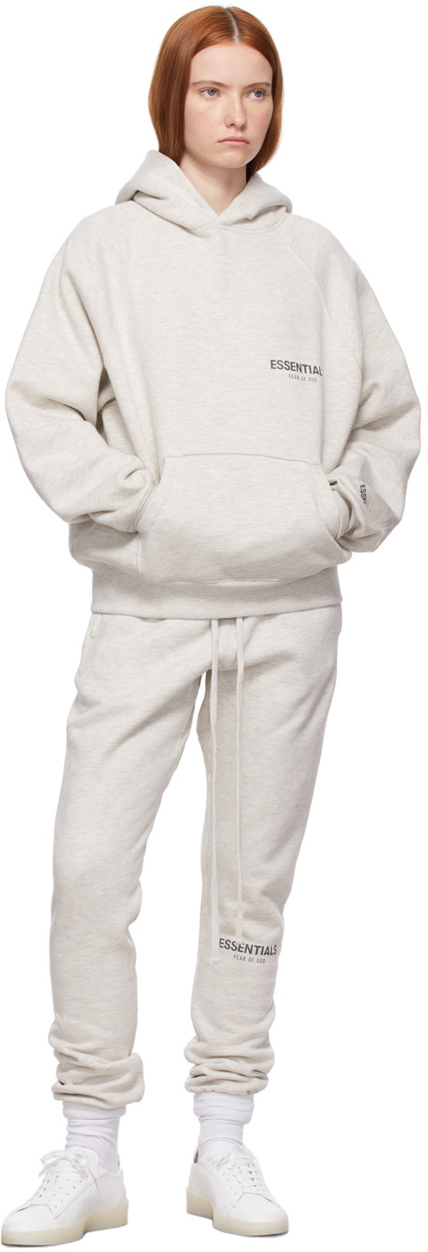 Fear of God ESSENTIALS Off-White Pullover Hoodie