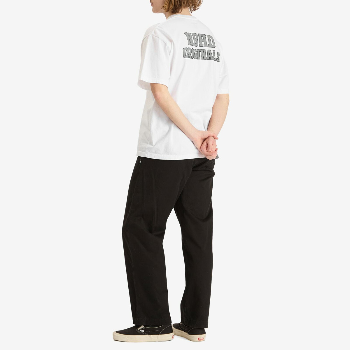 Neighborhood Men's SS-3 T-Shirt in White Neighborhood