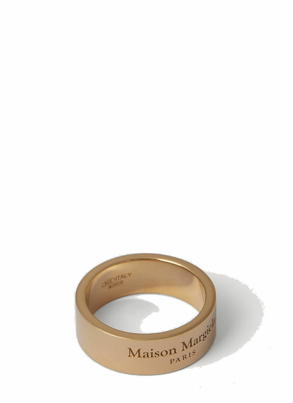 Photo: Maison Margiela - Logo Engraved Ring in Copper
