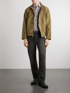 RRL - Hamilton Straight-Leg Cotton-Canvas Trousers - Brown