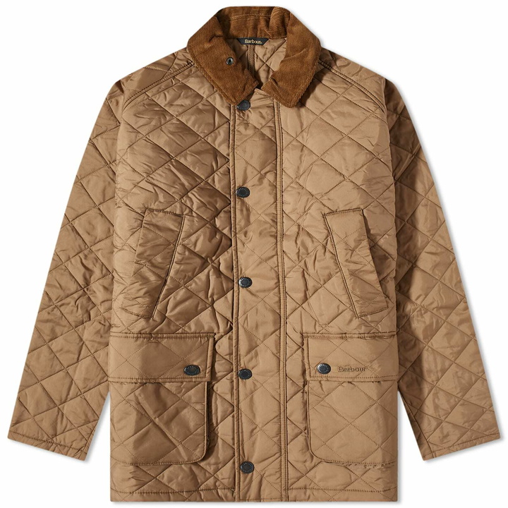 Photo: Barbour Men's Ashby Quilt Jacket in Sandstone