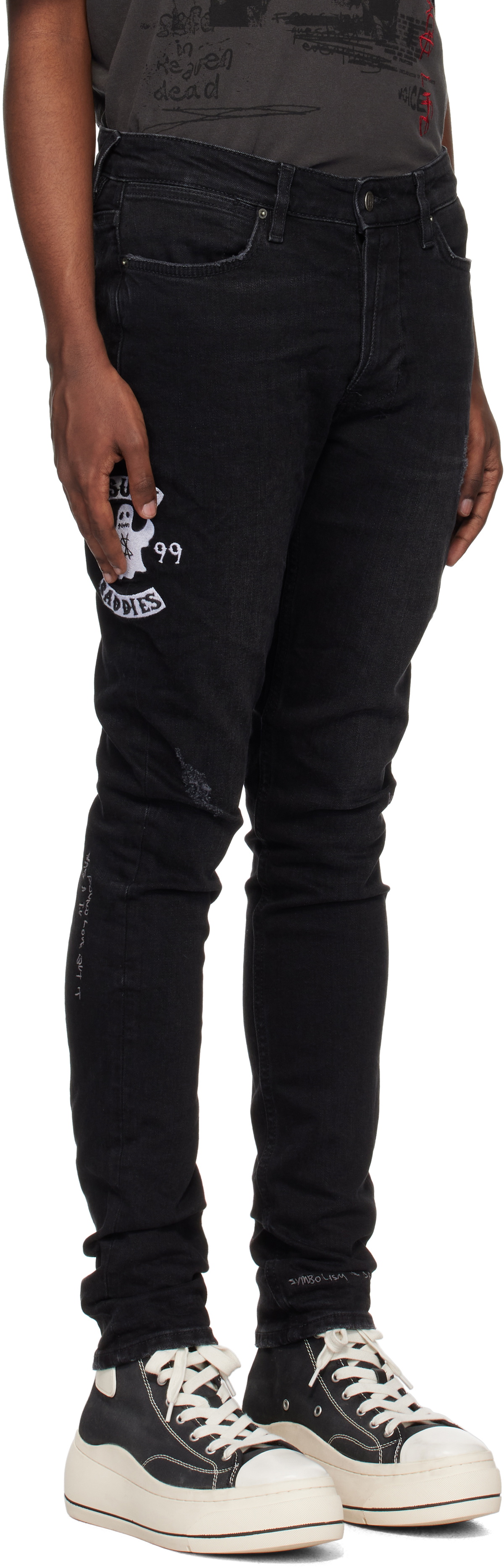 Ksubi Black Van Winkle Baddies Jeans Ksubi