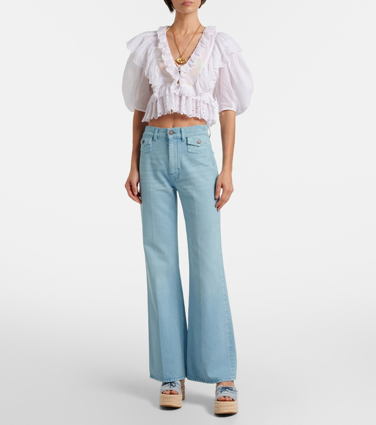 Chloé Wide-leg jeans