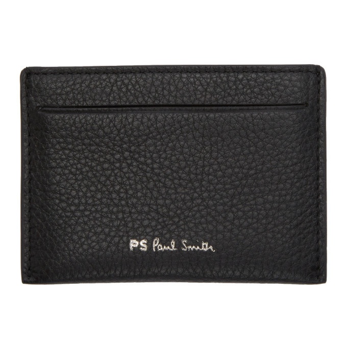 Photo: PS by Paul Smith Black Multistripe Card Holder