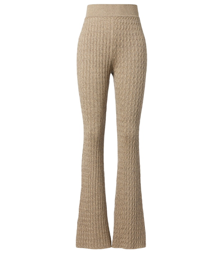 Photo: Loro Piana Bihar cashmere-blend flared pants