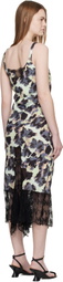 Collina Strada Multicolor Anemone Midi Dress