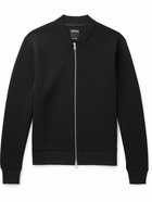 Zegna - High Performance Jersey Bomber Jacket - Black