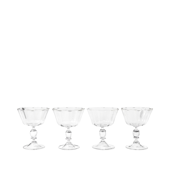 Photo: Akua Objects Alban set of 4 champagne coupes