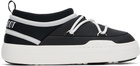 Moon Boot Black & White Park Icon Loafers