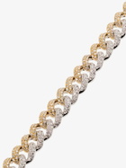 SHAY 18K Yellow And White Gold Medium Link Diamond Bracelet