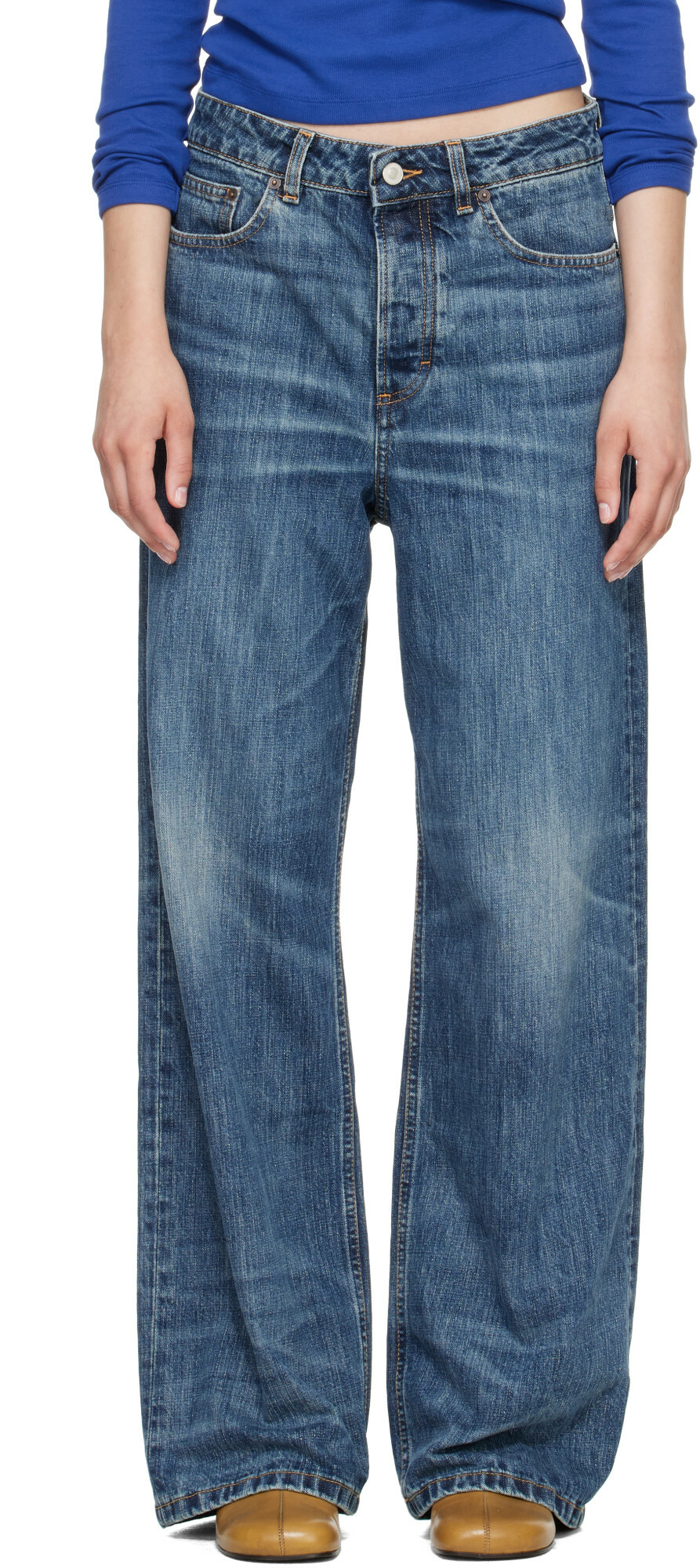 JEANERICA Navy Belem Jeans