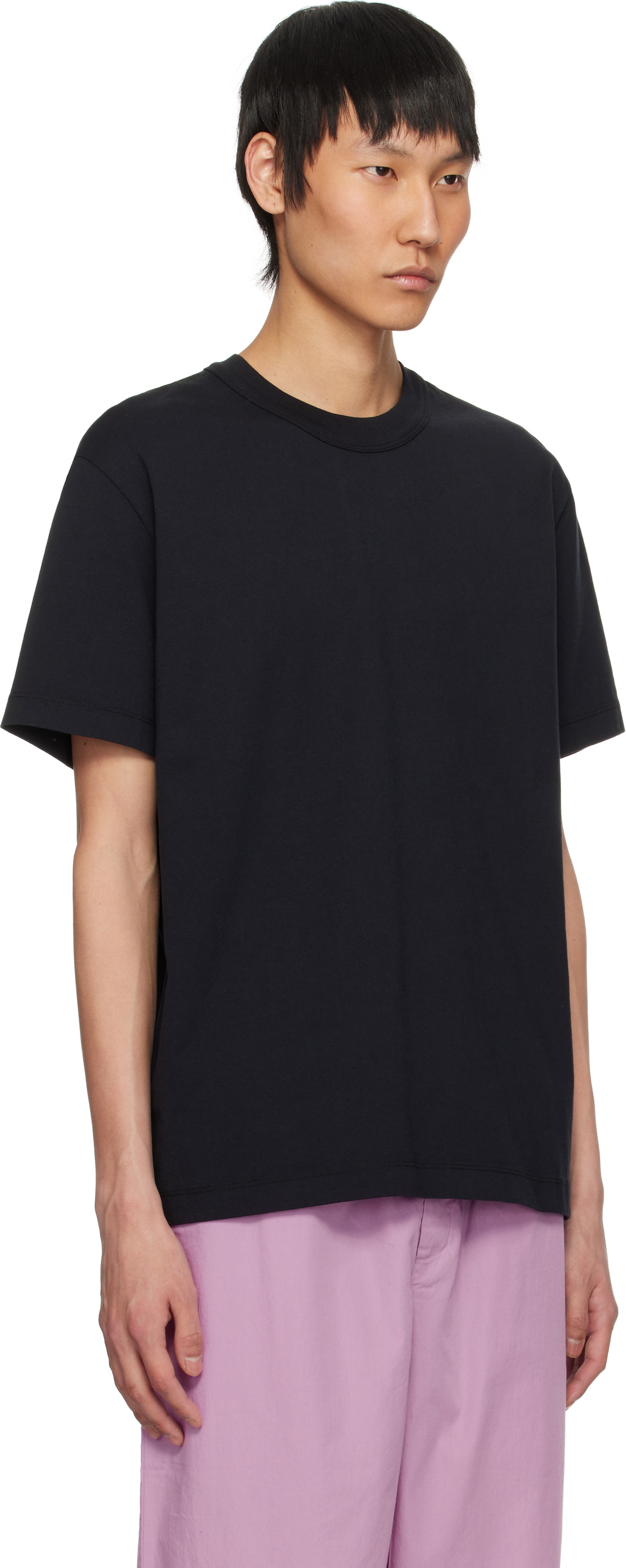 Tekla Black Sleeping T-shirt