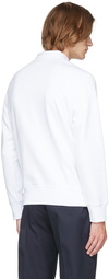 Alexander McQueen White Skull Leaves Sweatshirt