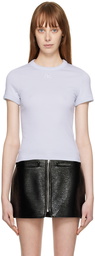 Courrèges Blue Classical T-Shirt