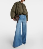 Frame Extra Wide Leg high-rise jeans