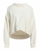 Alessia Santi Womens Sweatshirt Ivory