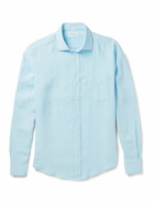 Hartford - Linen Shirt - Blue