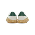 adidas Originals White and Green CountryxKamanda Sneakers
