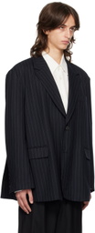 The Frankie Shop Navy Beo Blazer