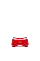 Diesel Play-Small crossbody bag in glossy PU - Crossbody Bags Womens in Red