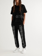 Givenchy - Oversized Logo-Print Cotton-Jersey T-Shirt - Black