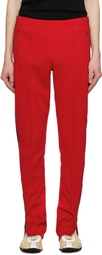 Maison Margiela Red Striped Sweatpants