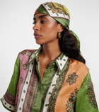 Alémais Contina Tiles silk scarf