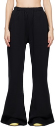 Abra SSENSE Exclusive Black Oversized Lounge Pants