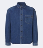 Saint Laurent Cassandre denim shirt