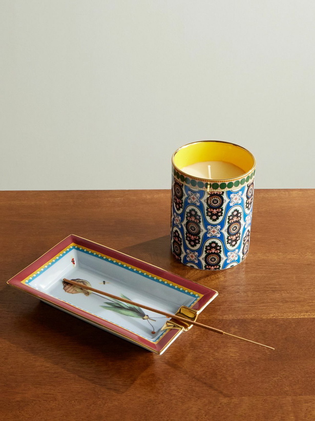 Photo: La DoubleJ - Beto Val Leaftrail Painted Porcelain Incense Holder