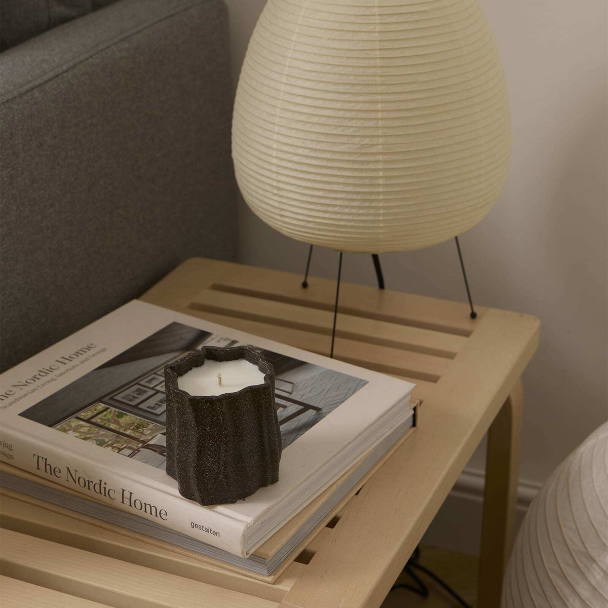 ferm LIVING Rylith Scented Candle in Dark Brown