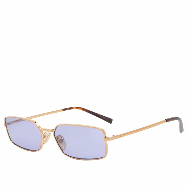 Photo: Prada Eyewear Women's A60S Sunglasses in Brass/Violet 