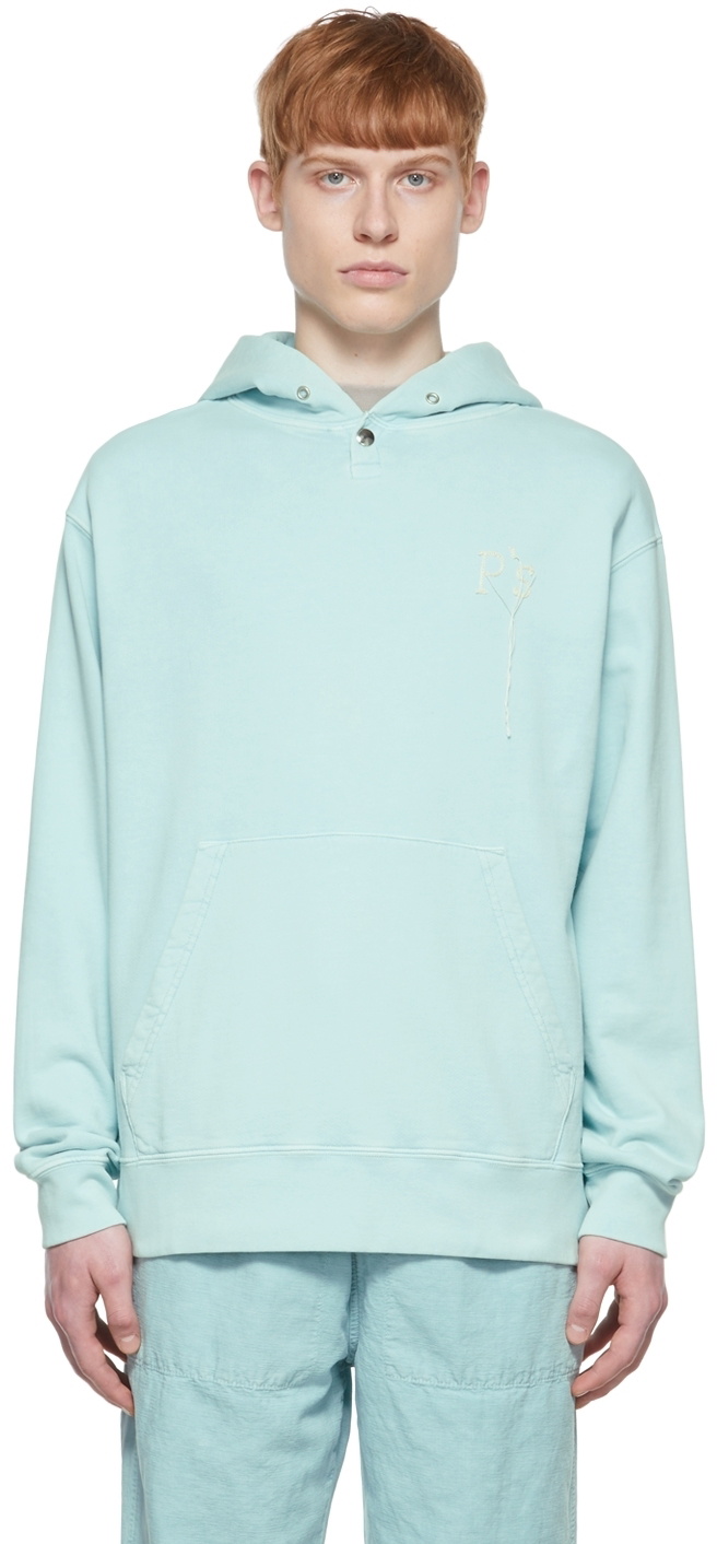 PRESIDENT's Blue Organic Cotton Hoodie