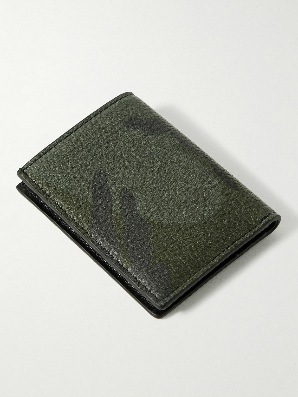 TOM FORD - Camouflage-Print Full-Grain Leather Bifold Cardholder TOM FORD