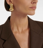 Magda Butrym Hourglass gold-plated drop earrings