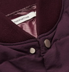 nonnative - Quilted Nylon Down Gilet - Burgundy