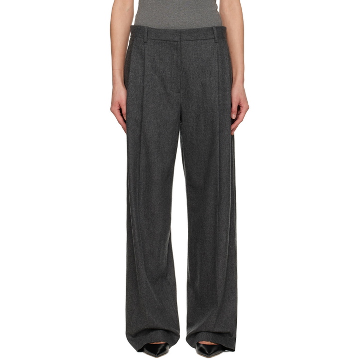Photo: KHAITE Gray August Trousers