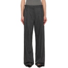 KHAITE Gray August Trousers