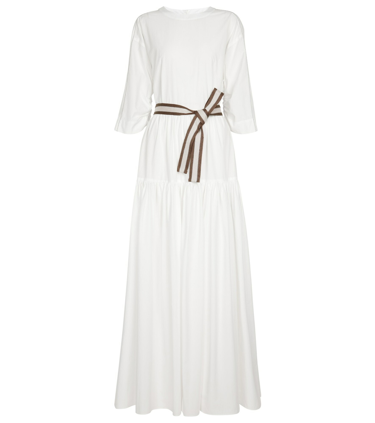 Brunello Cucinelli - Cotton poplin maxi dress Brunello Cucinelli