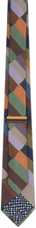 Paul Smith Multicolor Check Overlap Tie