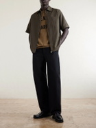 Givenchy - Recycled Woven Zip-Up Shirt - Brown