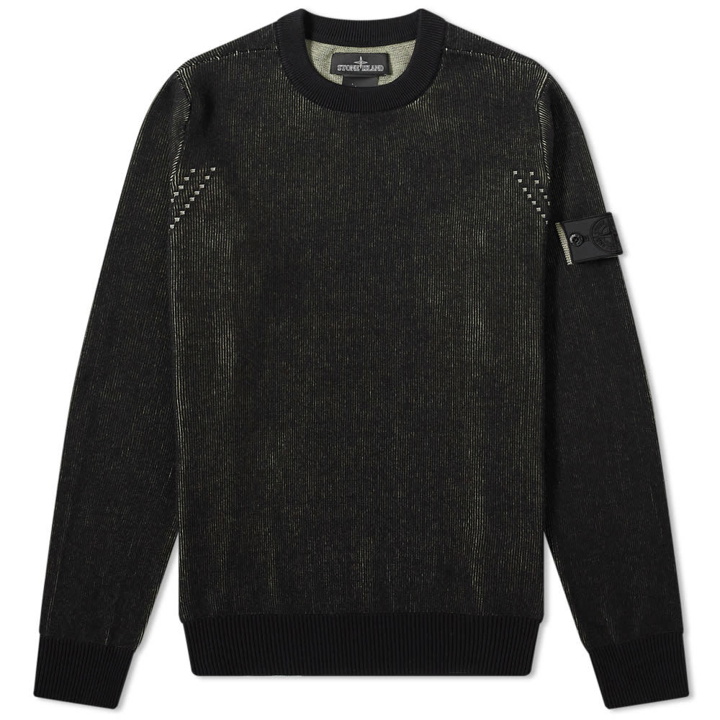 Photo: Stone Island Shadow Project Two Colour Crew Knit