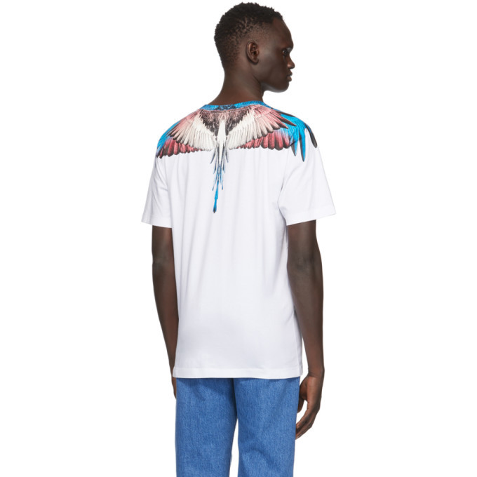 Marcelo burlon t shirt white hot sale